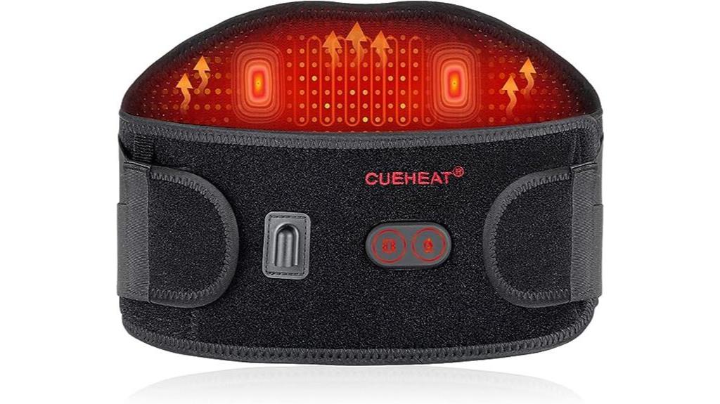 CUEHEAT Heating Pad Back Brace Review